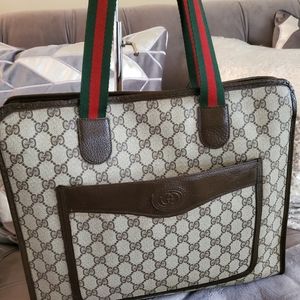 Authentic Vintage Gucci  Webline Shoulder bag